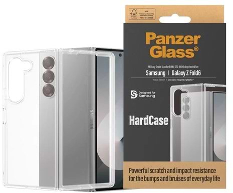 Фото - Чохол для смартфону PanzerGlass Hardcase Transparent Samsung Galaxy Z Fold6 (PG_1272)