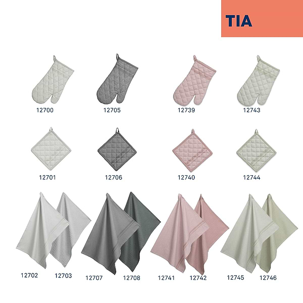 Фото - Полотенце кухонное Kela Tia 70x50 см (12742)