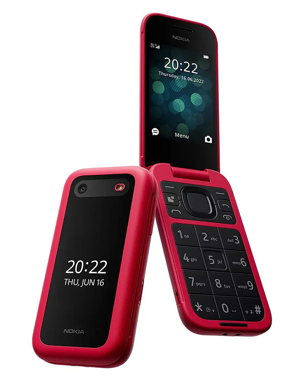 Фото - Мобільний телефон Nokia 2660 Flip Red