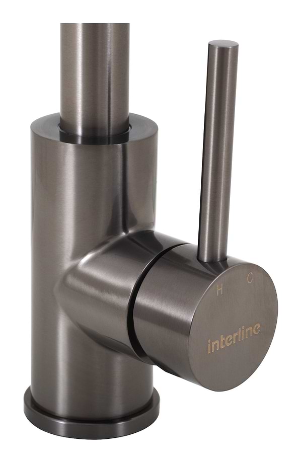 Фото - Кухонний змішувач Interline Ring Grafit