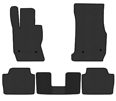 EVA коврики в салон авто EVAtech для 4 Series Gran Coupe (F36) xDrive BMW 2014-2020 1 поколение Sedan USABM12816C5BW4RBB