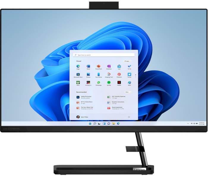 Комп'ютер-моноблок Lenovo IdeaCentre AIO 3 24IAP7 (F0GH0160UO) Black - Фото 1