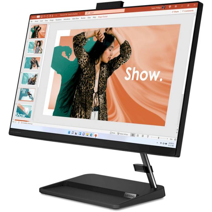 Фото - Комп'ютер-моноблок Lenovo IdeaCentre AIO 3 24IAP7 (F0GH0160UO) Black