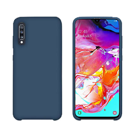 Чехол для смартфона Intaleo Velvet for Samsung A70 Blue (1283126493171)