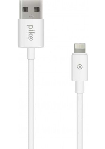Кабель синхронізації даних Piko CB-UL10 Lightning 0,2м White (1283126493836)