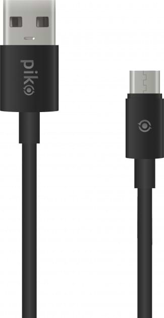 Кабель синхронізації даних Piko CB-UM11 Micro USB 1,2м Black (1283126494918)