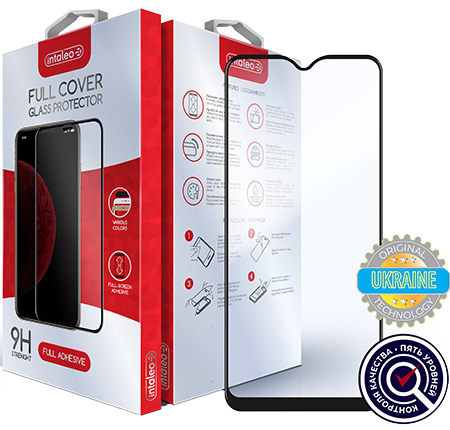 Захисне скло для смартфону Intaleo Full Glue for Vivo Y11 Black (1283126501838)