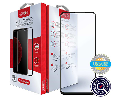 Захисне скло для смартфону Intaleo Intaleo Full Glue for RealMe X3 Black (1283126503818)