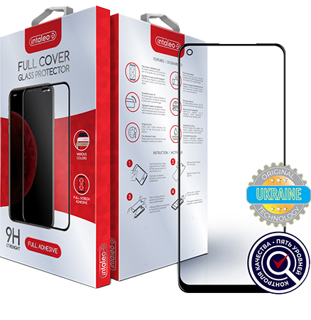 Захисне скло для смартфону Intaleo Full Glue for Realme 7 Pro (1283126507212)