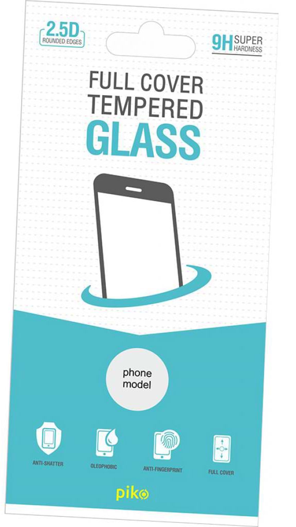 Захисне скло для смартфону Piko for Nokia 2.4 Black Full Glue 0.3mm 2.5D (1283126510762)