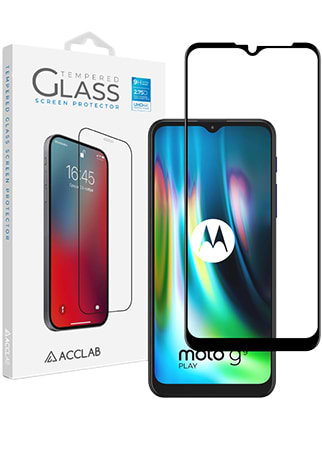 Фото - Захисне скло для смартфону ACCLAB Full Glue for MOTO G9 Play (1283126516207)