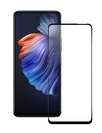 Защитное стекло для смартфона ACCLAB Full Glue for Tecno Camon 18 Black (1283126529115)