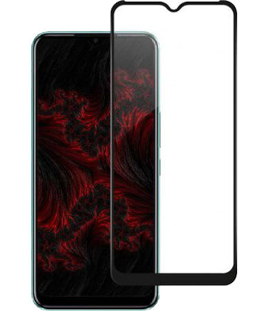 Захисне скло для смартфону Intaleo Full Glue for Tecno Spark 8 Black (1283126533099)