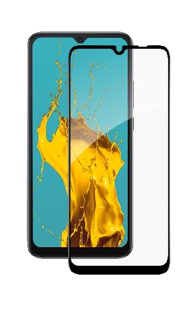 Защитное стекло для смартфона Piko Full Glue for Xiaomi Redmi 10A Black (1283126537820) - Фото 1