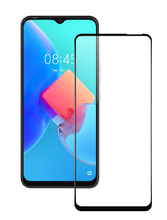 Защитное стекло для смартфона ACCLAB Full Glue for Tecno Spark 8C Black (1283126542466)