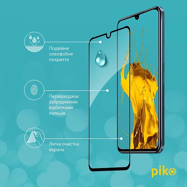 Фото - Захисне скло для смартфону Piko Full Glue for Infinix Note 12 Black (1283126546594)