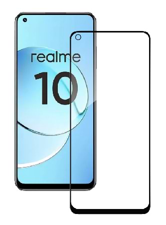 Защитное стекло для смартфона ACCLAB Full Glue for Realme 10 4G Black (1283126551437)