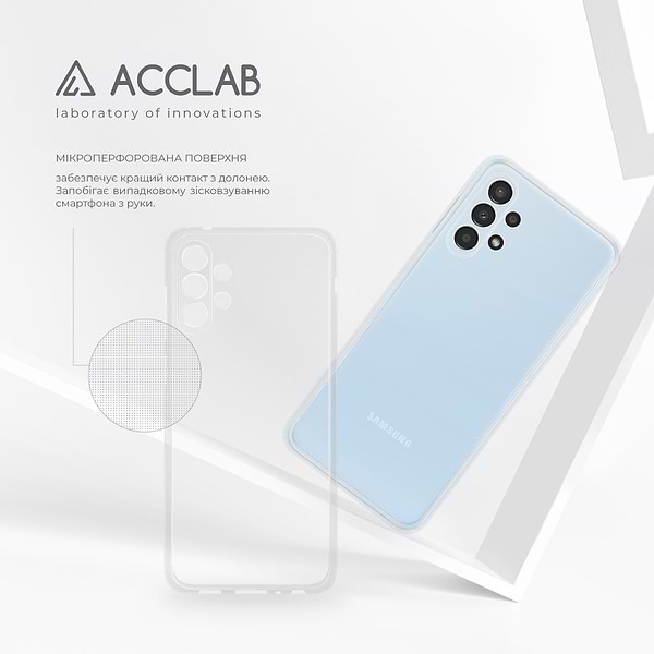 Фото - Чохол для смартфону ACCLAB Anti Dust for Samsung Galaxy A13 4G (1283126553196)