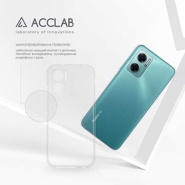 Фото - Чохол для смартфону ACCLAB Anti Dust for Xiaomi Redmi 10 5G (1283126553479)