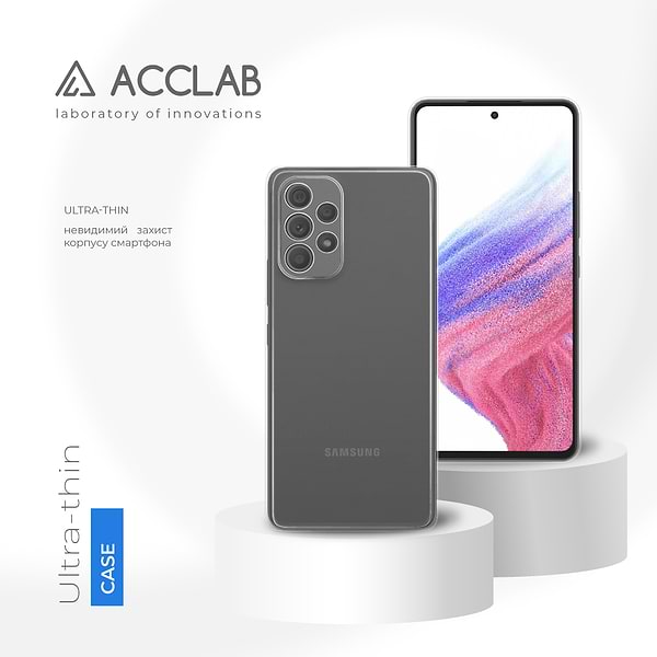 Фото - Чехол для смартфона ACCLAB TPU for Samsung A53 5G (1283126566011)