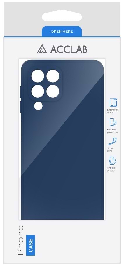 Фото - Чехол для смартфона ACCLAB SoftShell for Samsung Galaxy M33 5G Blue (1283126567728)