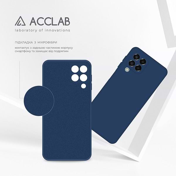 Фото - Чехол для смартфона ACCLAB SoftShell for Samsung Galaxy M33 5G Blue (1283126567728)