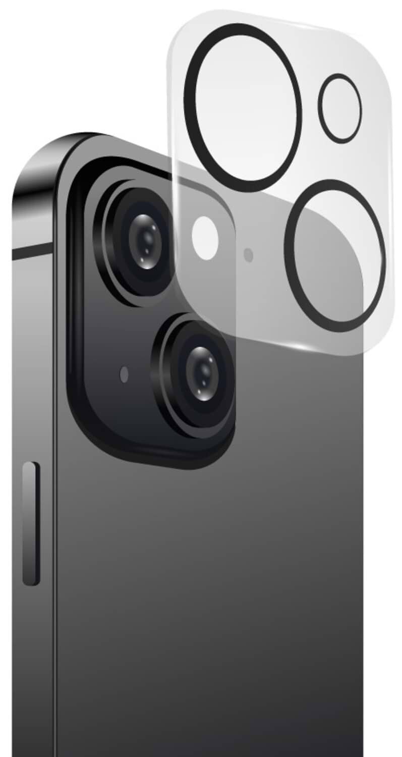 Защитное стекло для смартфона Intaleo Camera Lens for Apple iPhone 15/15 Plus Black (1283126576850)