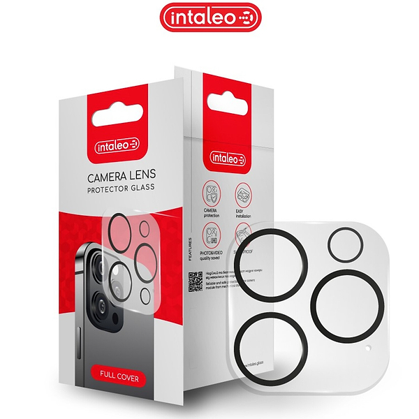 Фото - Защитное стекло для смартфона Intaleo Camera Lens for Apple iPhone 15 Pro/15 Pro Max Black (1283126576867)