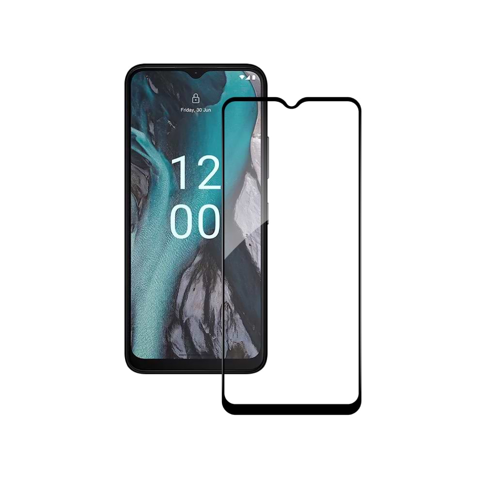 Захисне скло для смартфону ACCLAB Full Glue for Nokia C22 Black (1283126582271)
