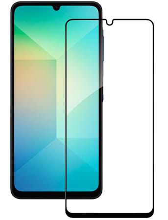 Защитное стекло для смартфона ACCLAB Full Glue for Samsung Galaxy A06 SM-A065 Black (1283126598814)