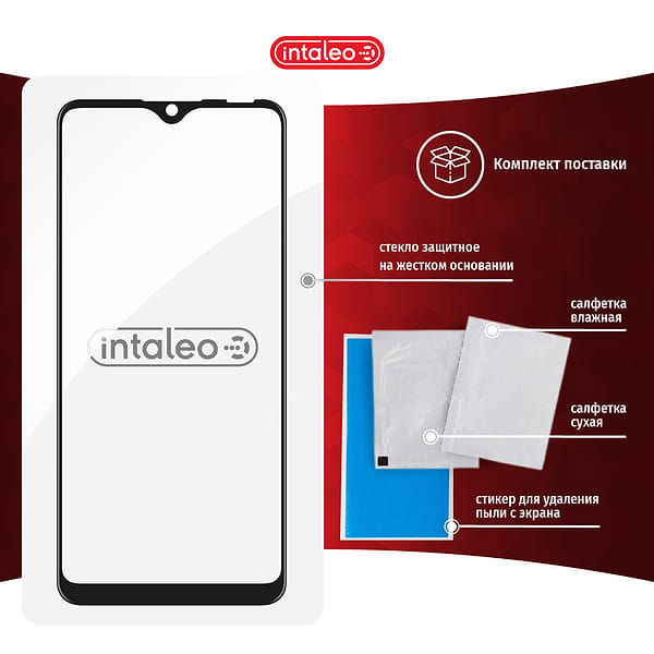 Фото - Защитное стекло для смартфона Intaleo Intaleo Full Glue for ZTE Blade 20 Black (1283126504631)