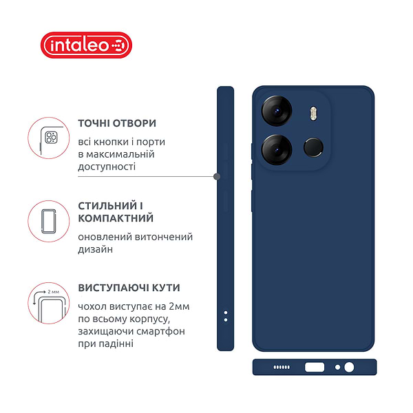 Фото - Чохол для смартфону Intaleo SoftShell for Tecno Spark GO 2023 (1283126585906)