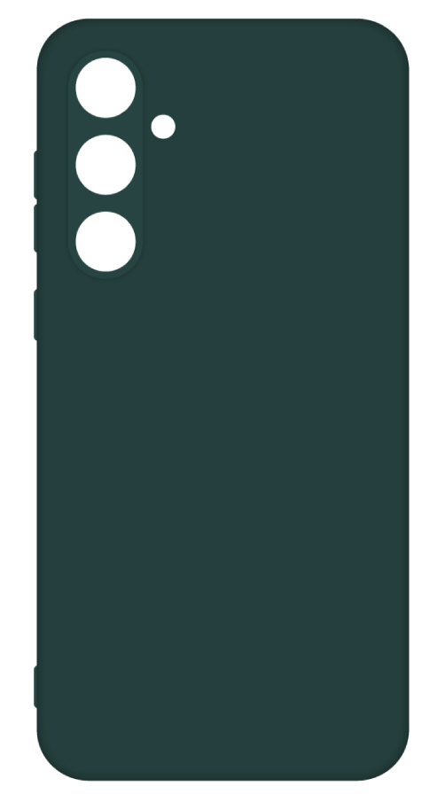 Чохол для смартфону Intaleo Silicone Case for Samsung Galaxy A55 Dark Green (1283126600296)