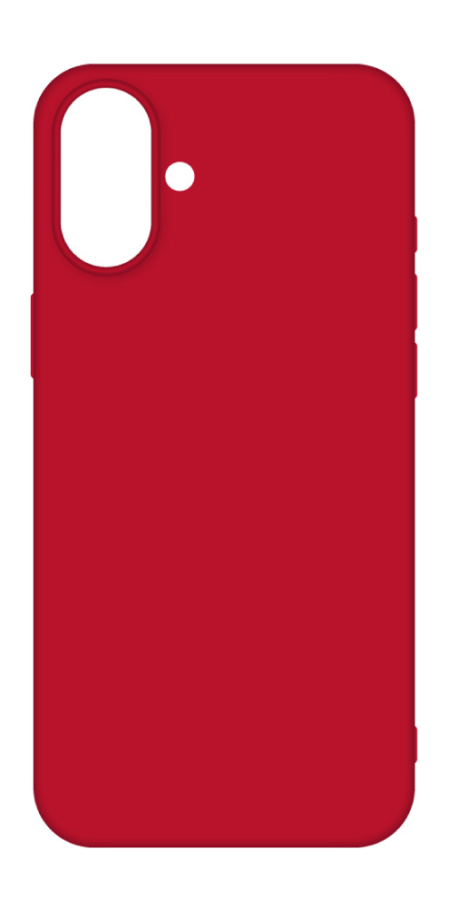 Чохол для смартфону Intaleo SoftShell for Apple iPhone 16 Red (1283126609190)