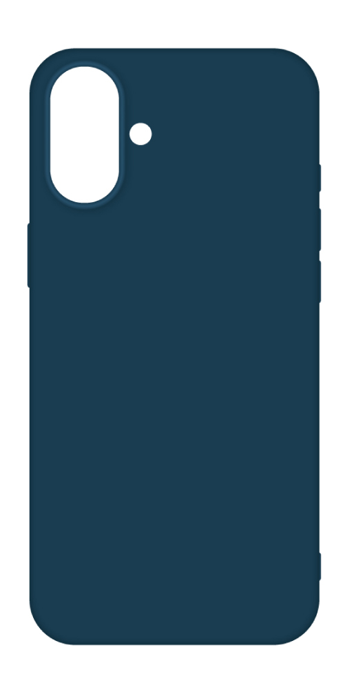 Чохол для смартфону Intaleo SoftShell for Apple iPhone 16 Plus Blue (1283126609220)