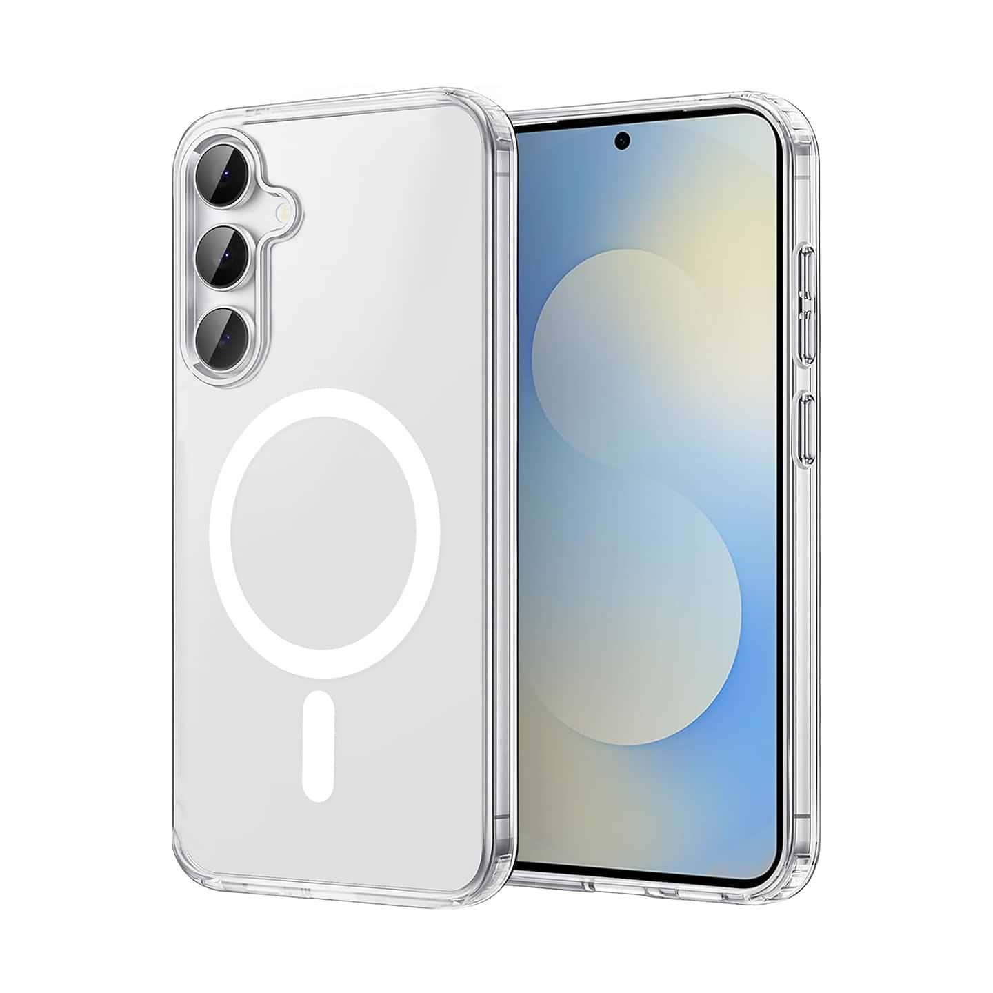 Чохол для смартфону Intaleo CLEAR for Samsung Galaxy S25 з MagSafe (1283126616181)