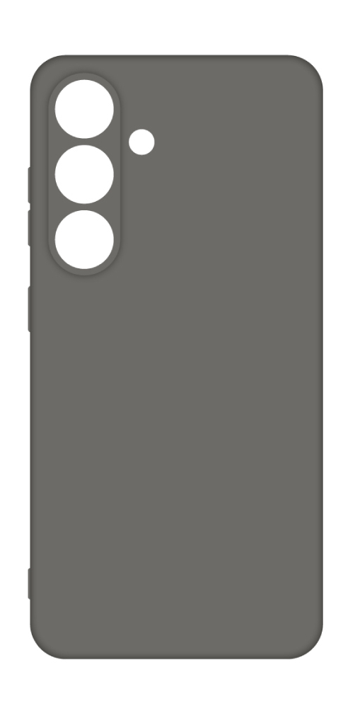 Чохол для смартфону Intaleo Silicone Case for Samsung Galaxy S25 Plus Dark Gray (1283126616860)