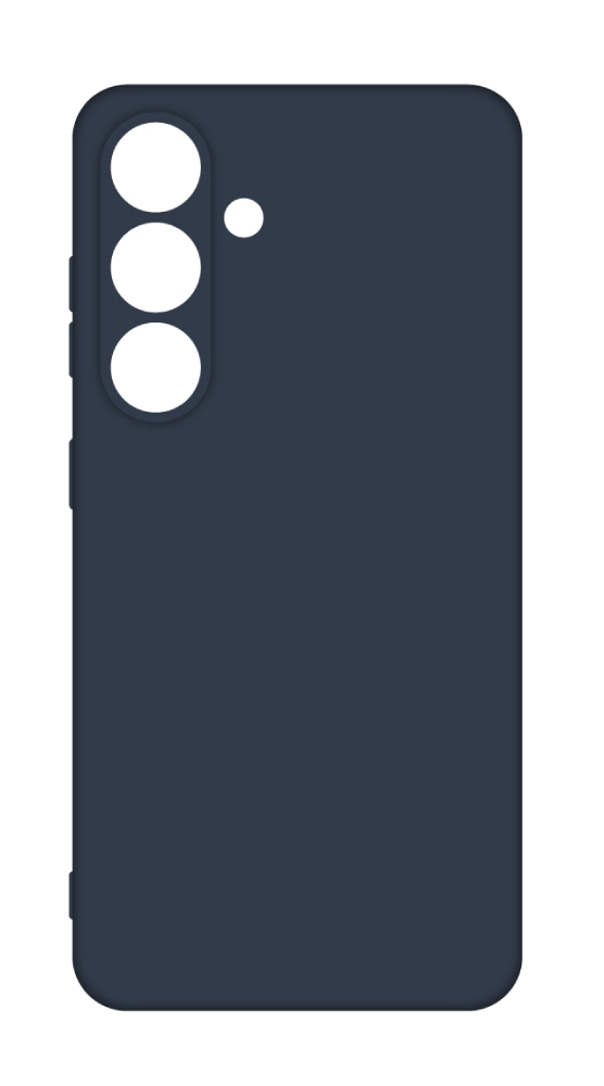 Чохол для смартфону Intaleo Silicone Case for Samsung Galaxy S25 Plus Dark Blue (1283126616846)