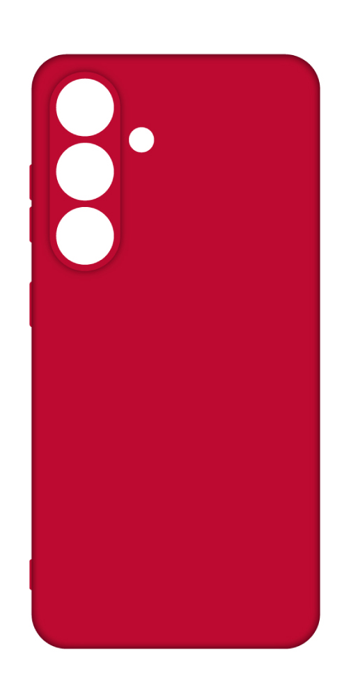 Чохол для смартфону Intaleo Silicone Case for Samsung Galaxy S25 Plus Red (1283126616884)