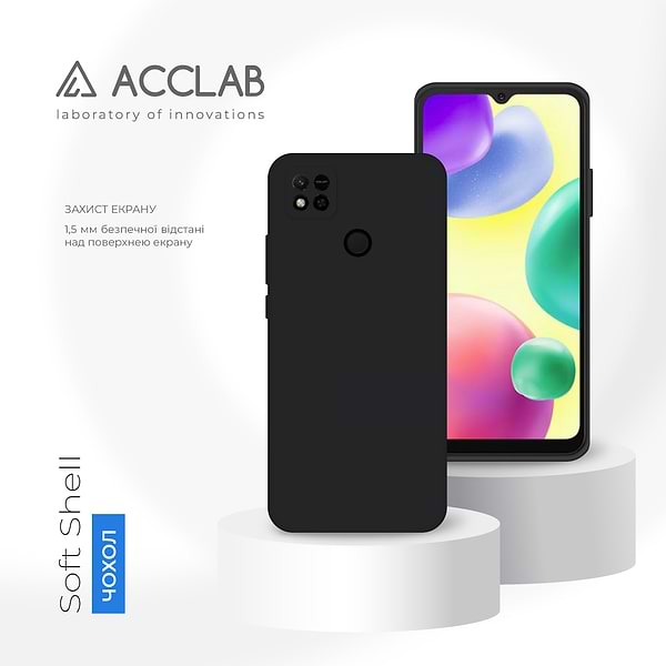 Фото - Чохол для смартфону ACCLAB SoftShell for Xiaomi Redmi 10A (1283126561719)
