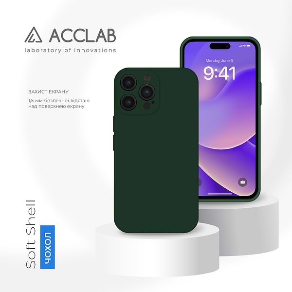 Фото - Чохол для смартфону ACCLAB SoftShell for Apple iPhone 14 Pro Max (1283126557149)