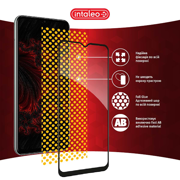 Фото - Защитное стекло для смартфона Intaleo Full Glue for Samsung M33 5G (1283126522598)