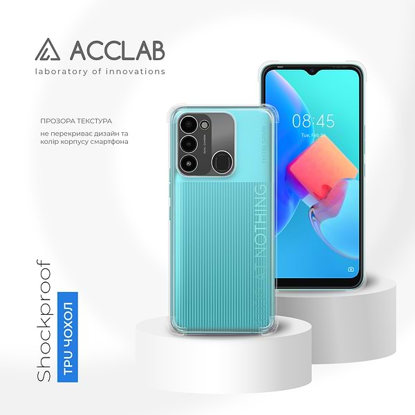 Фото - Чохол для смартфону ACCLAB Shockproof for Tecno Spark Go (1283126554001)