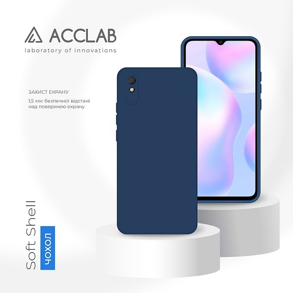 Фото - Чохол для смартфону ACCLAB SoftShell for Xiaomi Redmi 9A (1283126557545)