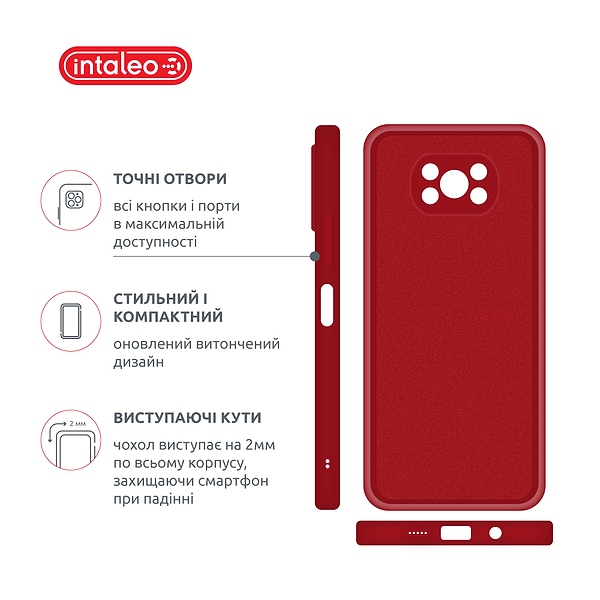 Фото - Чехол для смартфона Intaleo SoftShell for Xiaomi Poco X3 (1283126563829)