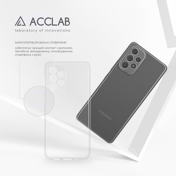 Фото - Чохол для смартфону ACCLAB TPU for Samsung A33 5G (1283126566004)