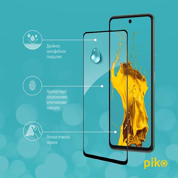 Фото - Захисне скло для смартфону Piko Full Glue for Tecno Pova (1283126515248)