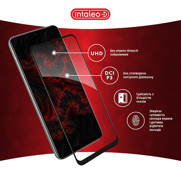 Фото - Защитное стекло для смартфона Intaleo Full Glue for Samsung M33 5G (1283126522598)