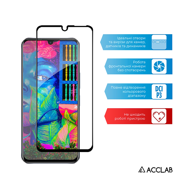 Фото - Захисне скло для смартфону ACCLAB Full Glue for Infinix Note 11 (1283126535079)