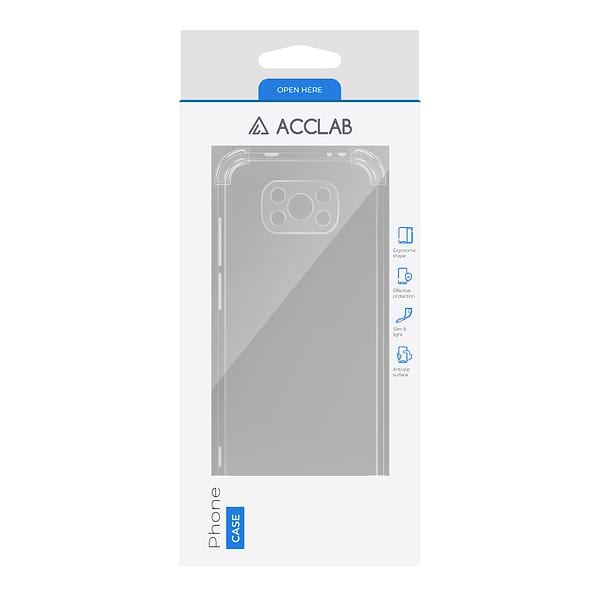 Фото - Чохол для смартфону ACCLAB Shockproof for Xiaomi Poco X3 (1283126554087)
